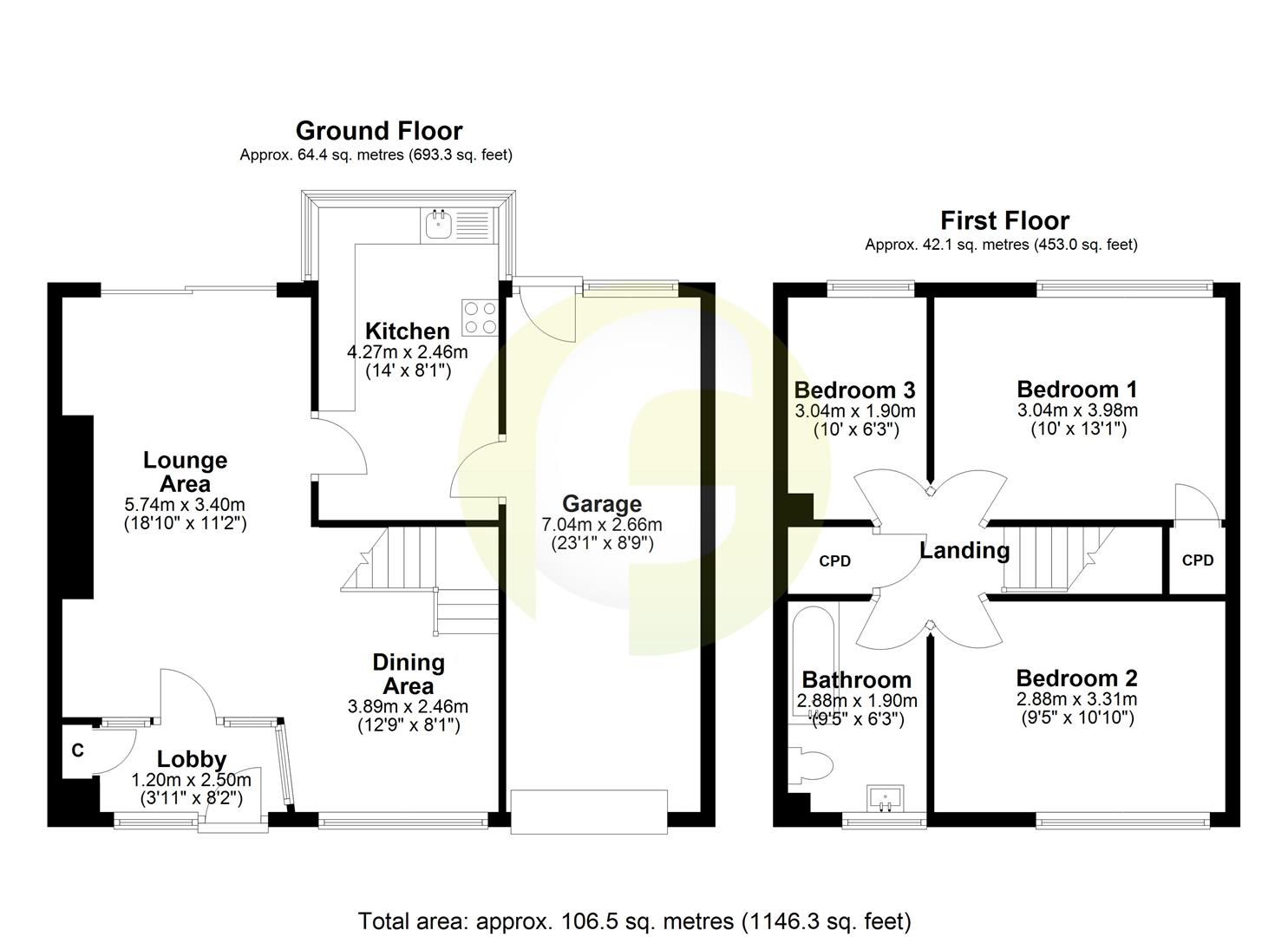 Floorplan.Newlands, North Shields